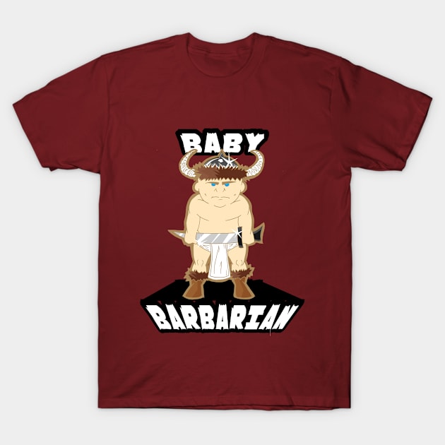 BABY BARBARIAN T-Shirt by Dimestime